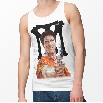 TANK TOP THE GODFATHER & SCAREFACE SCAREFACE3